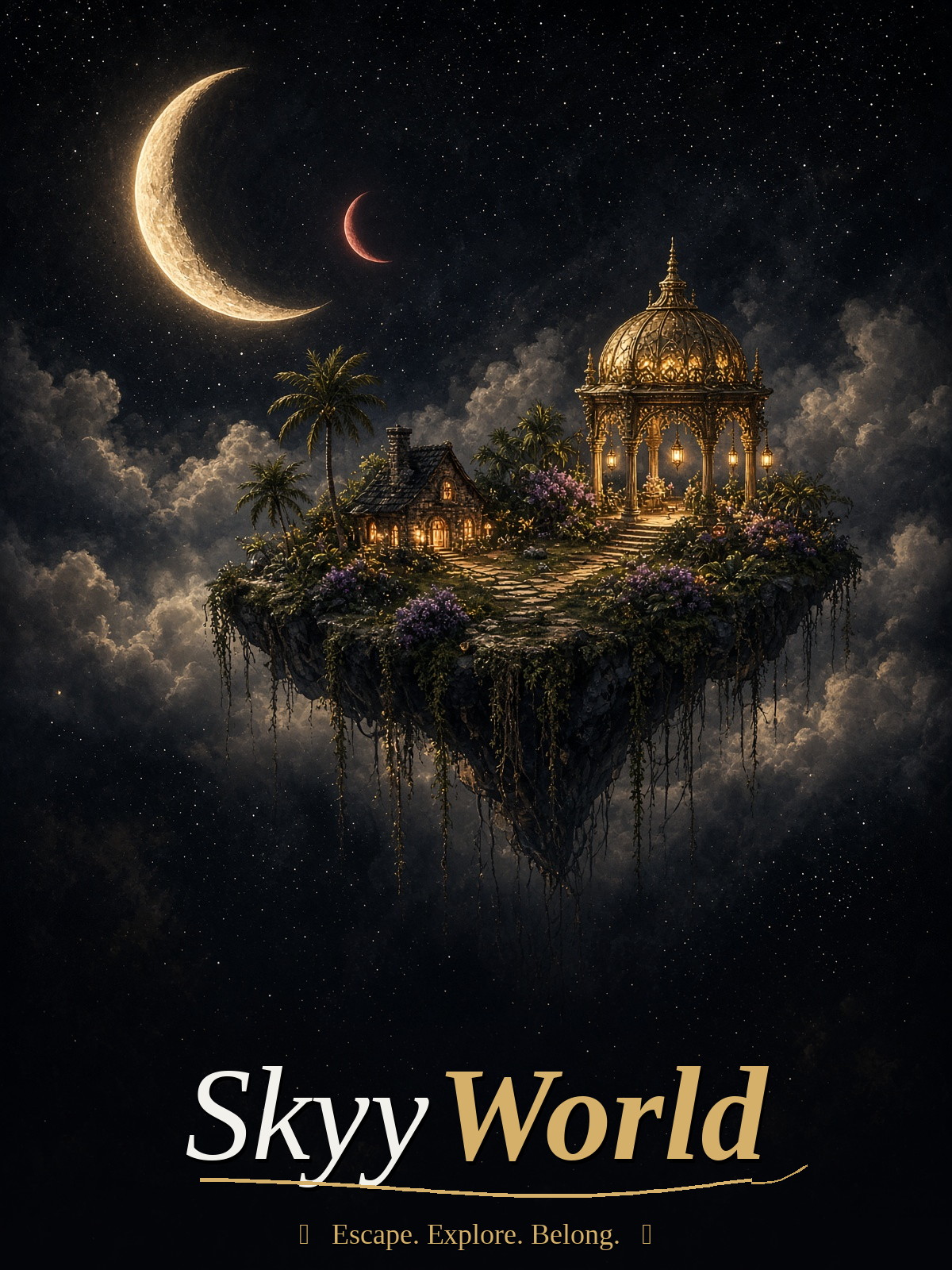 SkyyWorld — Escape. Explore. Belong.